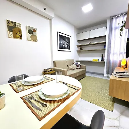 C09 - Apartamento Novo, Moderno, Sgcv Park Studios Brasilia Exterior photo