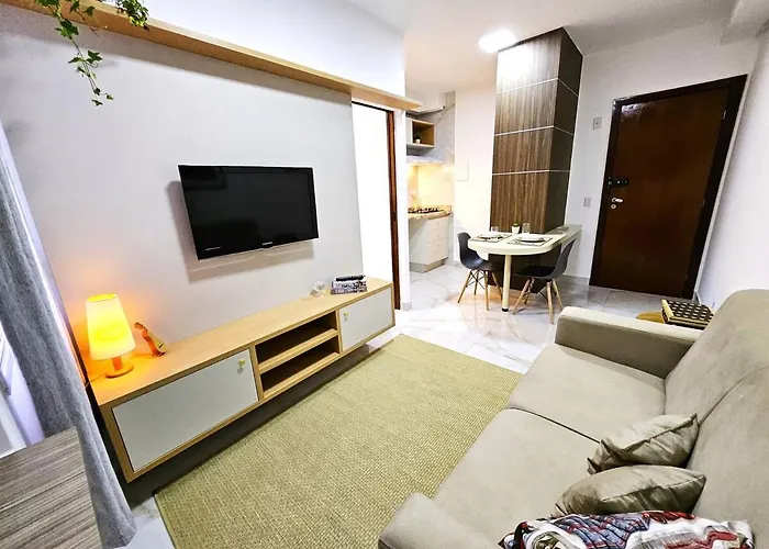 C09 - Apartamento Novo, Moderno, Sgcv Park Studios